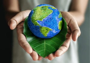 Sustainability World in Hand